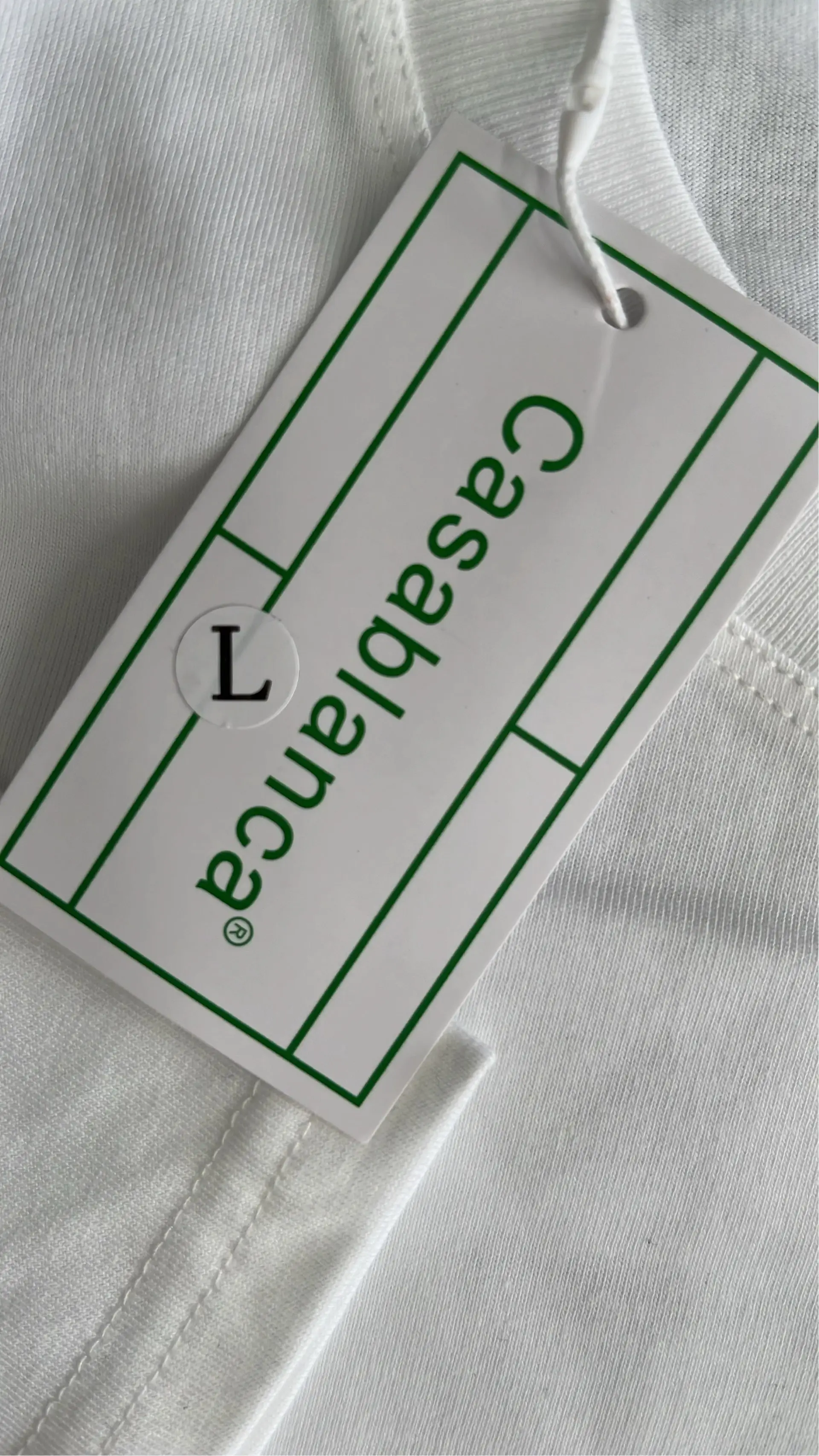 1:1 Batch CASABLANCA T-shirt  in the Best OopBuy Spreadsheet QC photos