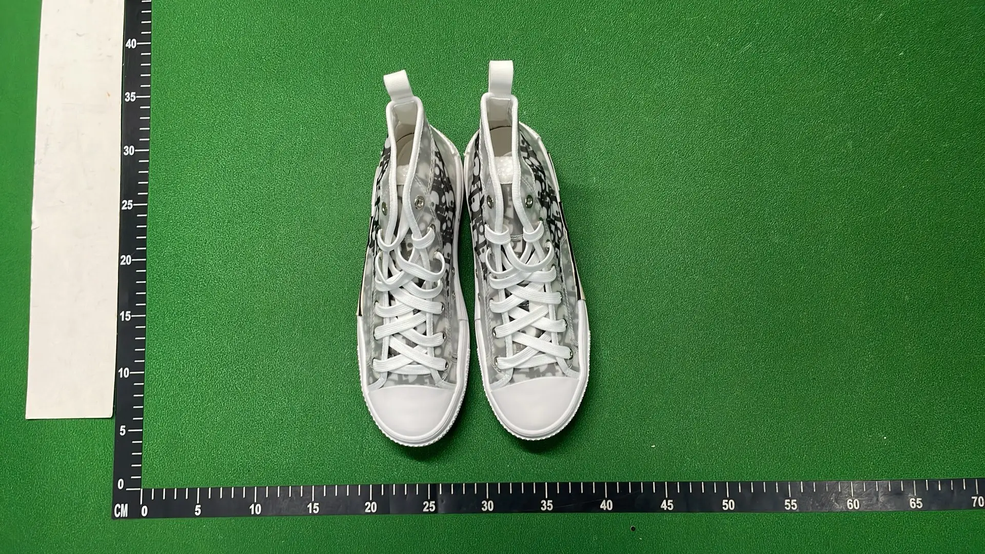  🔥1:1 batch D home high top shoes breathable canvas shoes white shoes，flat bottom printed letter sports shoes – QC photos preview | CnFans  | 7528699318