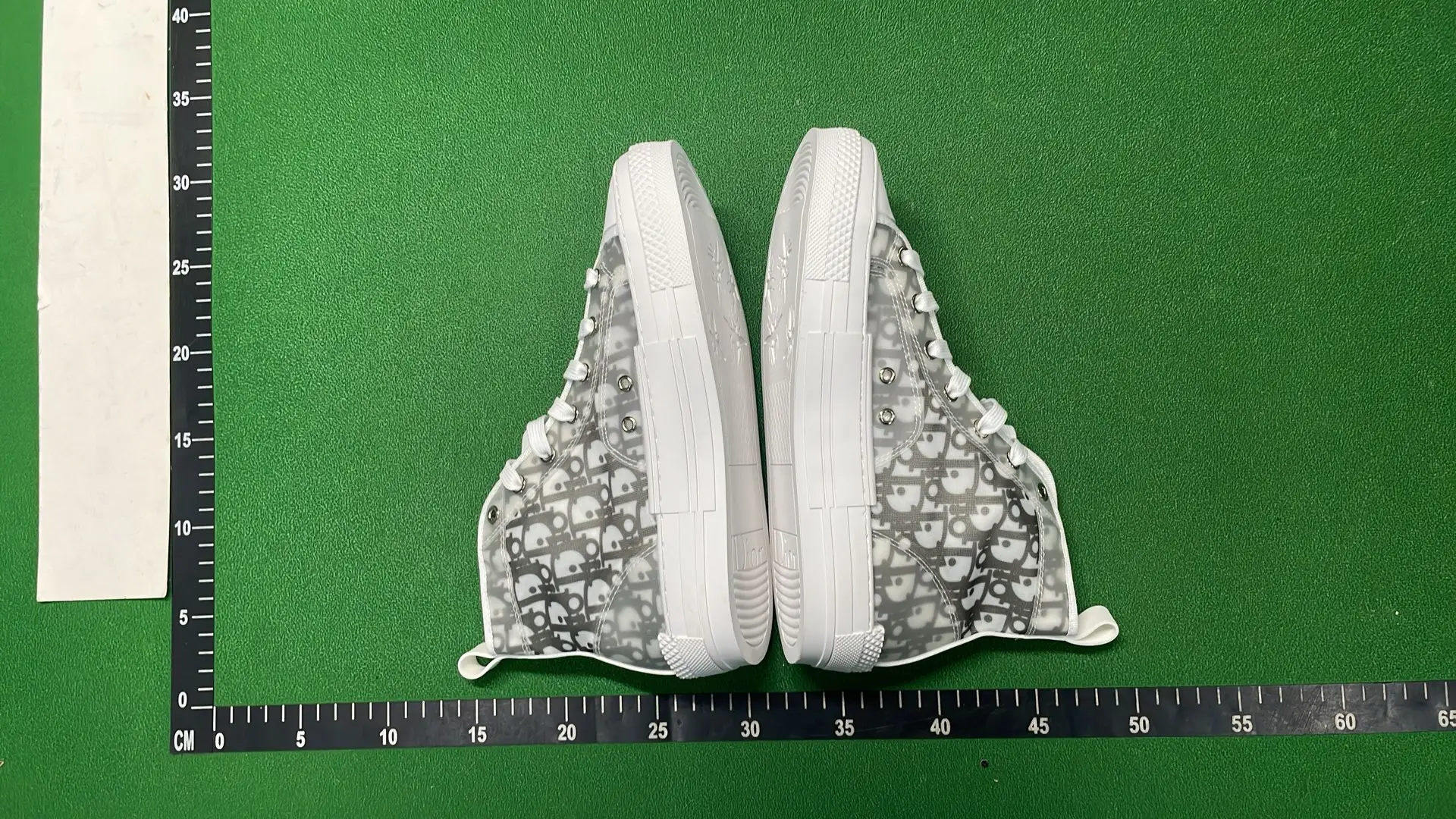  🔥1:1 batch D home high top shoes breathable canvas shoes white shoes，flat bottom printed letter sports shoes – QC photos preview | CnFans  | 7528699318