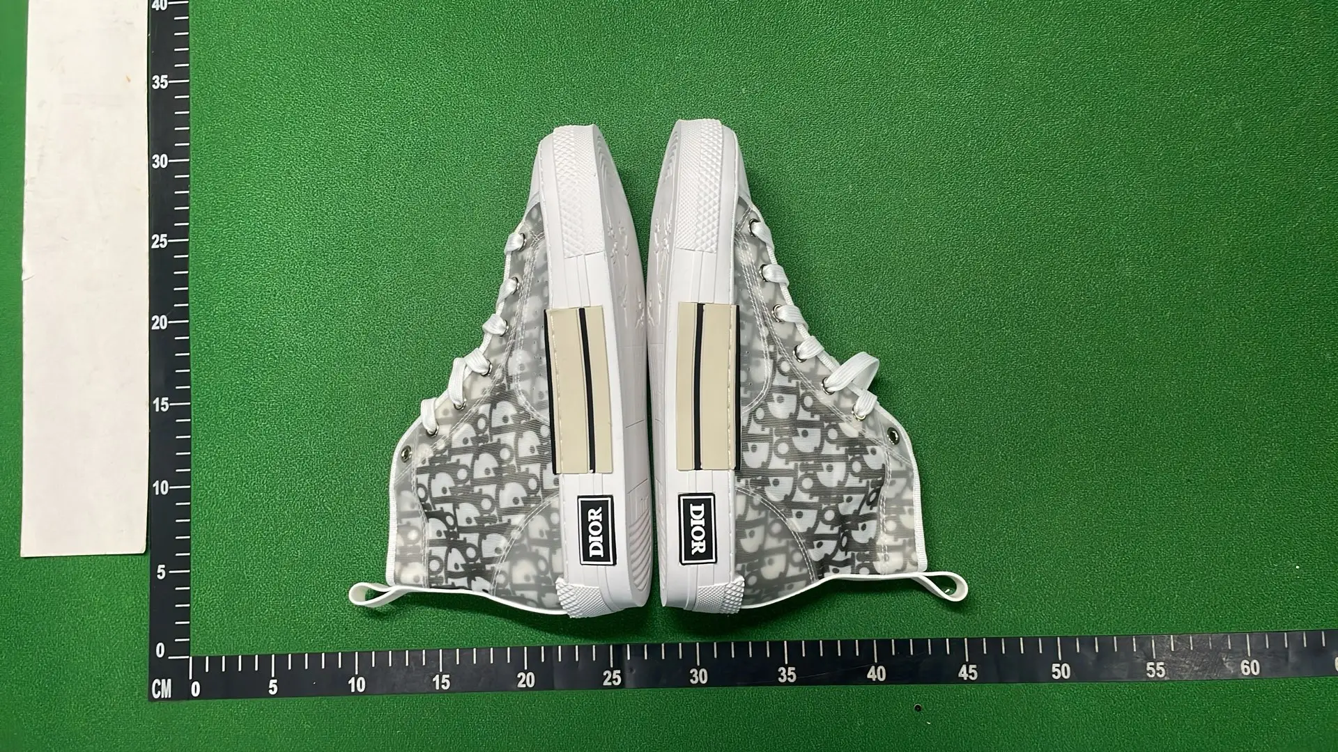  🔥1:1 batch D home high top shoes breathable canvas shoes white shoes，flat bottom printed letter sports shoes – QC photos preview | CnFans  | 7528699318