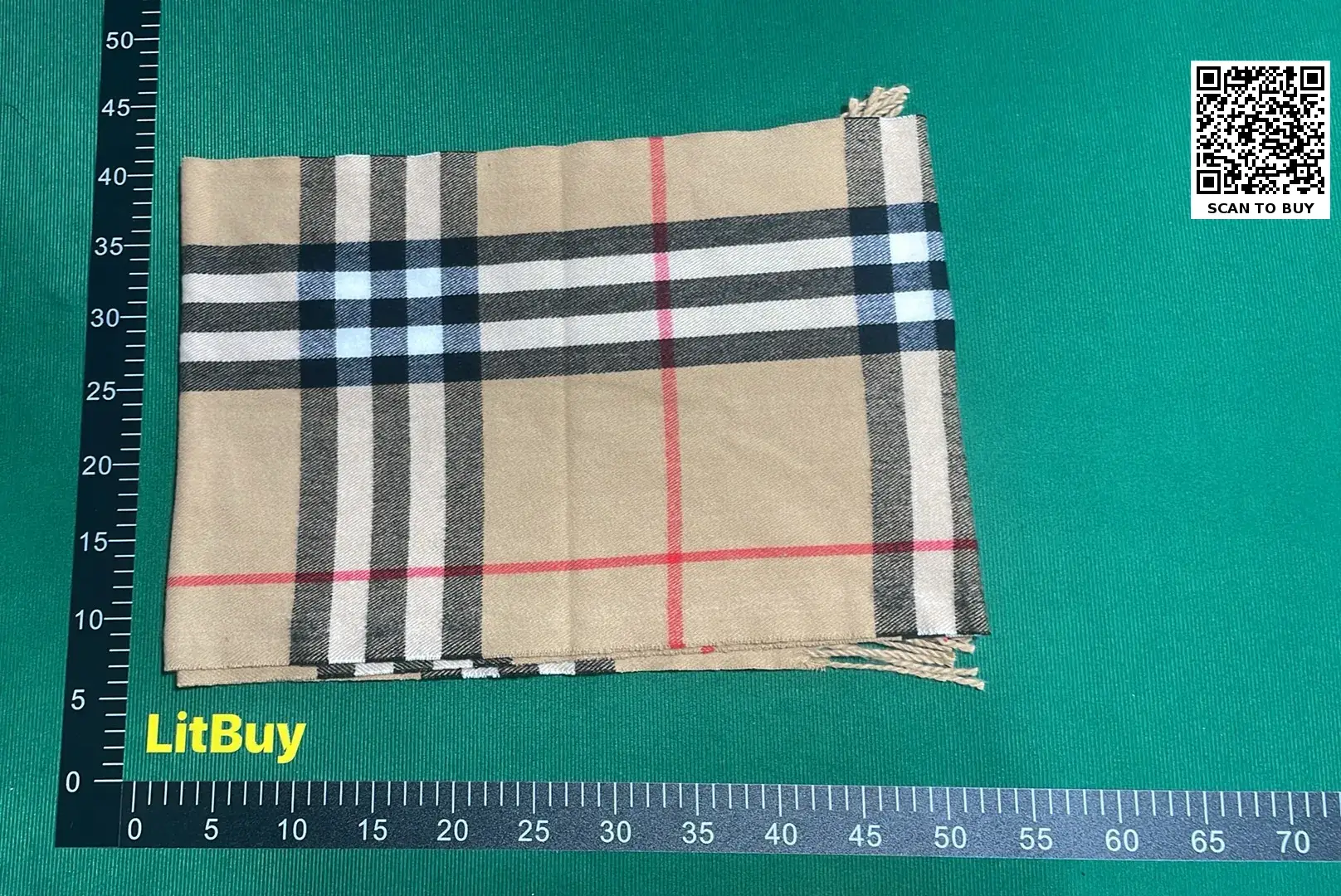1:1 Batch Burberry scarf  in the Best OopBuy Spreadsheet QC photos