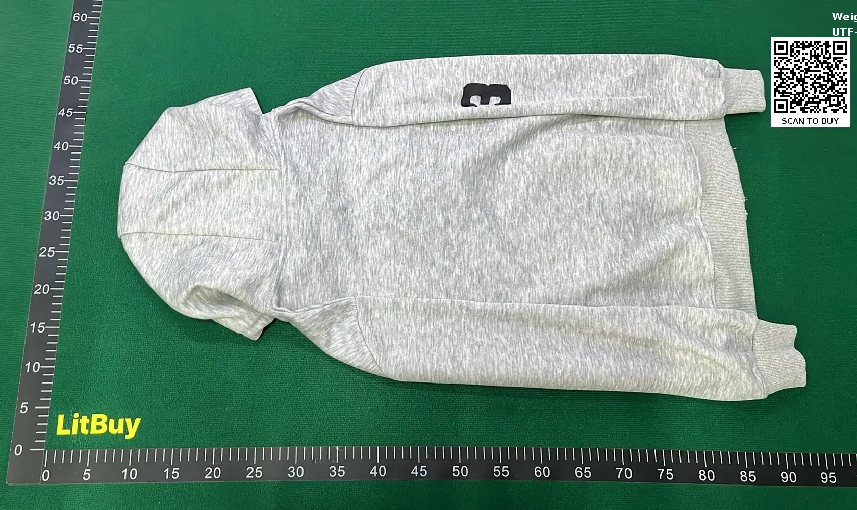 3D Print Zip-Up Sweatshirt  in the Best OopBuy Spreadsheet QC photos