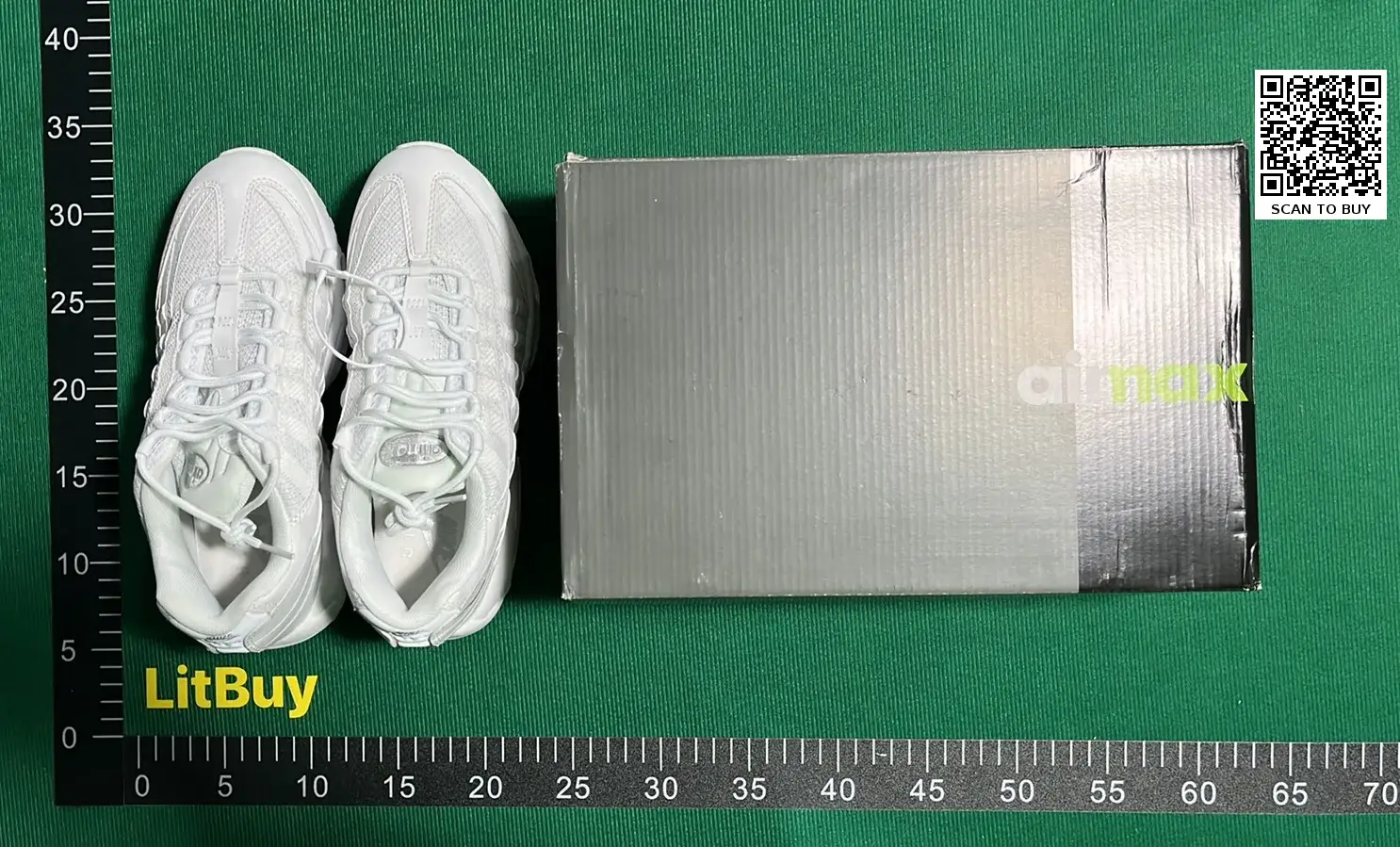 B3D Max95 Retro Minimalist Shock-Absorbing Non-Slip Casual Running Shoes  in the Best OopBuy Spreadsheet QC photos