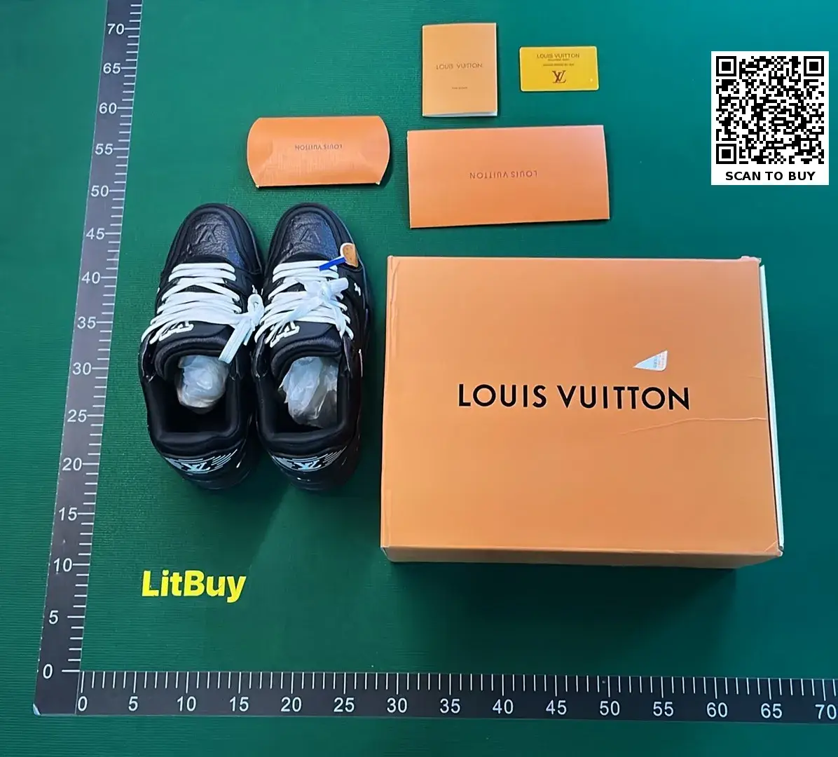 B3D 系带平底低帮板鞋-L  in the Best OopBuy Spreadsheet QC photos