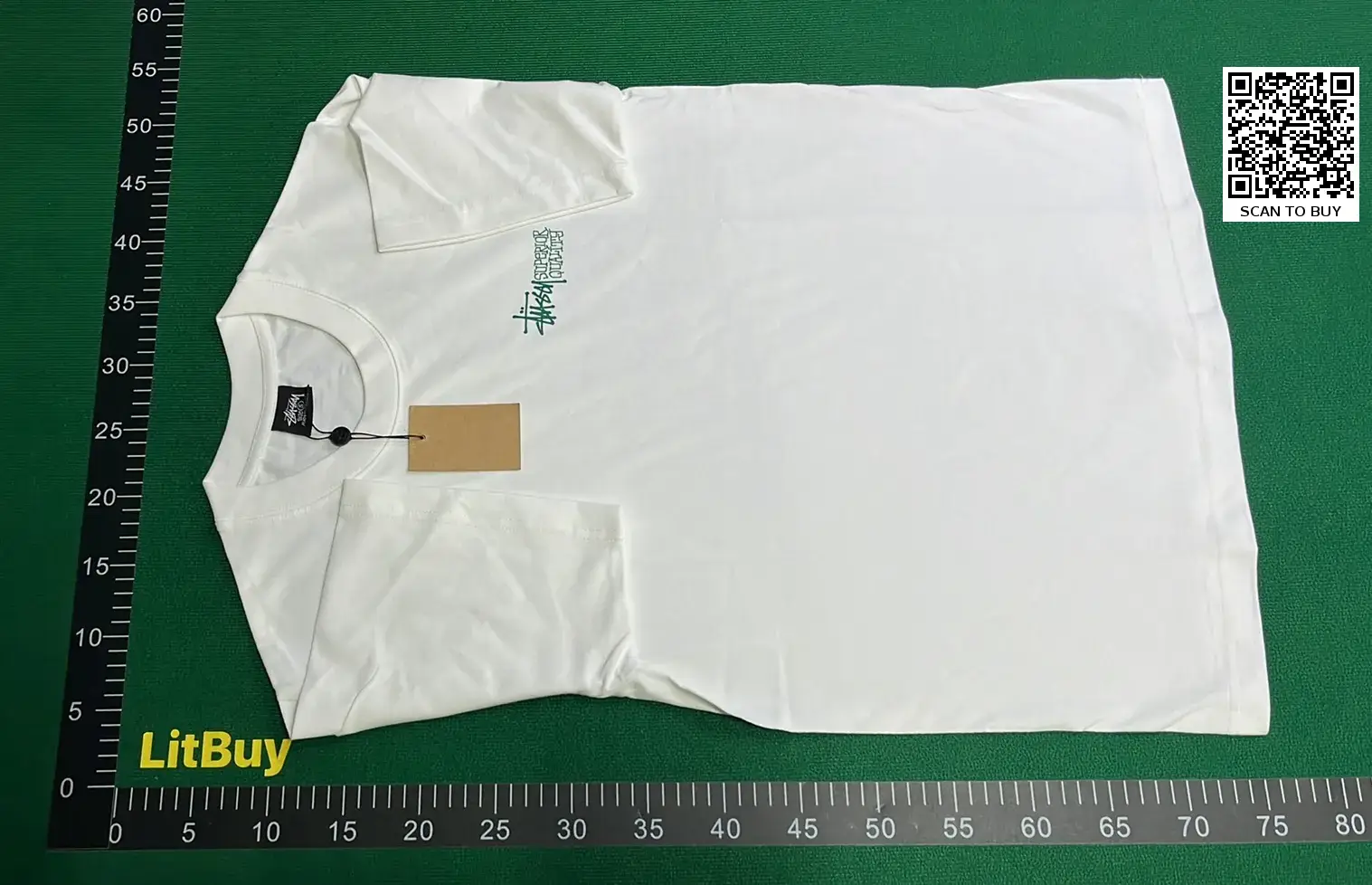 Stussy T-shirt  in the Best OopBuy Spreadsheet QC photos