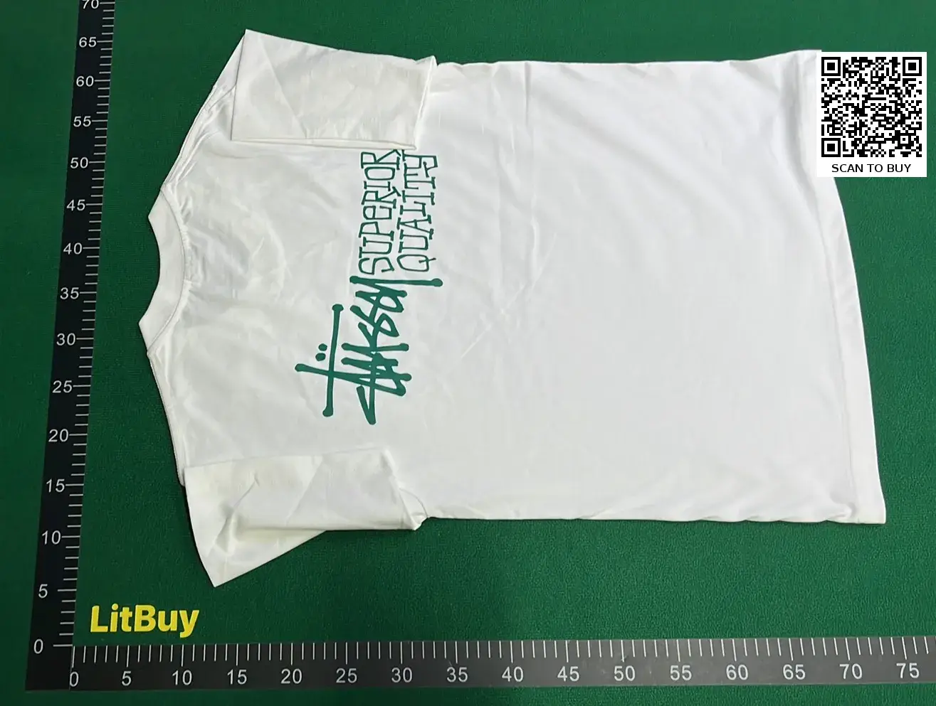 Stussy T-shirt  in the Best OopBuy Spreadsheet QC photos