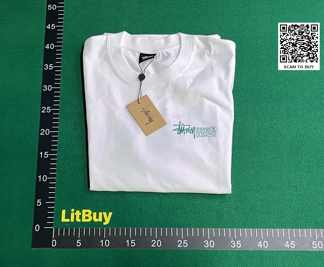 Stussy T-shirt  in the Best OopBuy Spreadsheet QC photos