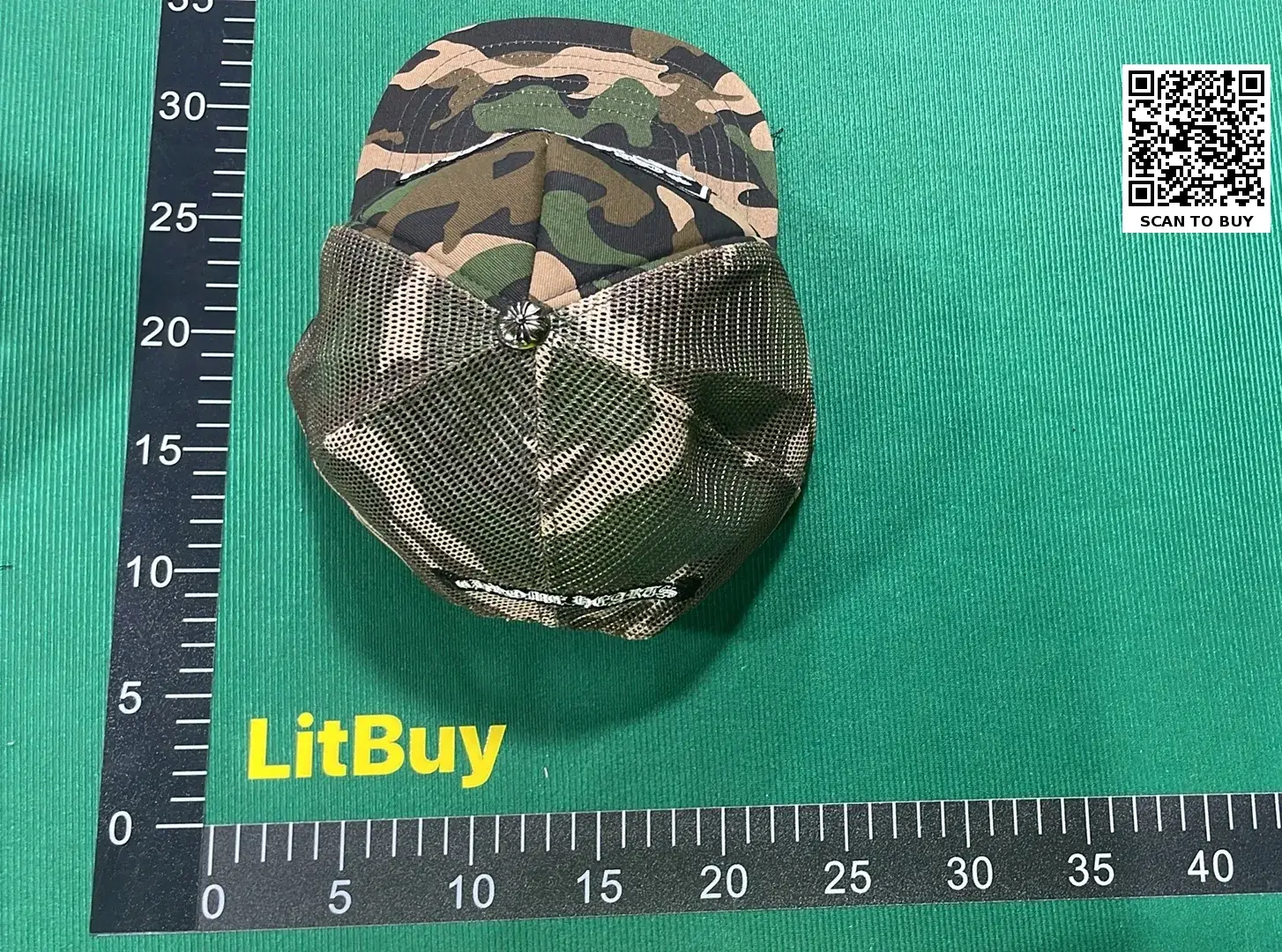 Chrome Hearts hat  in the Best OopBuy Spreadsheet QC photos