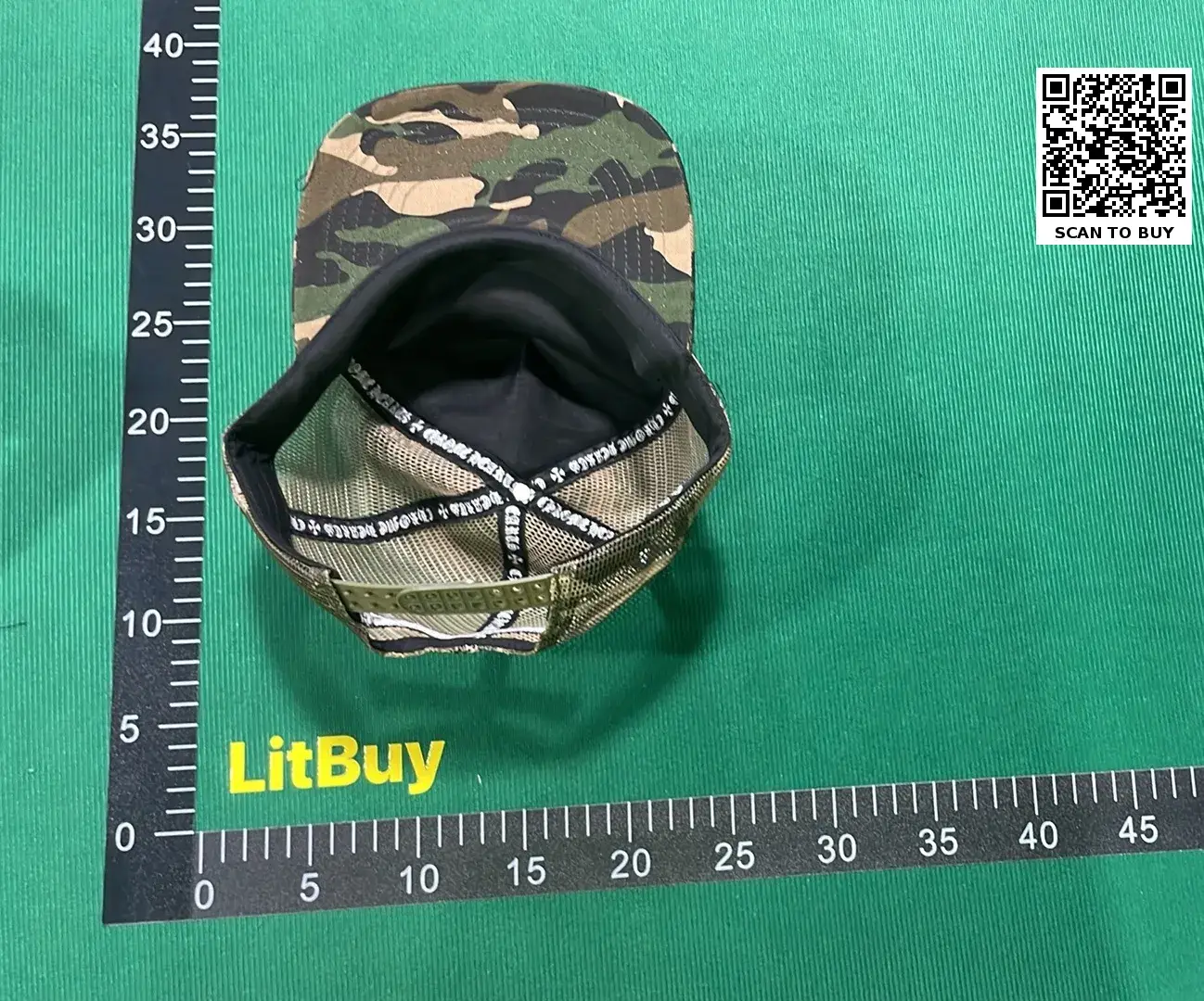 Chrome Hearts hat  in the Best OopBuy Spreadsheet QC photos