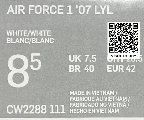 Nike Air Force 1 (20+)  in the Best OopBuy Spreadsheet QC photos