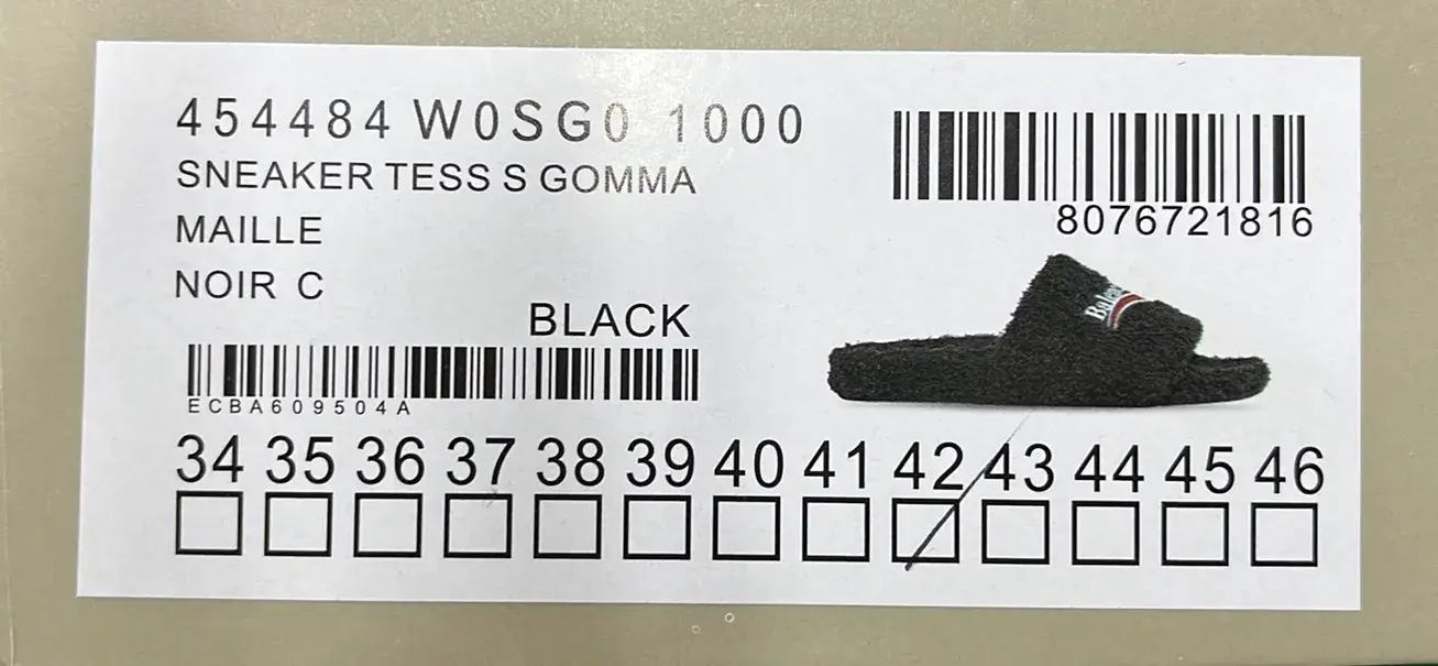Balenciaga Furry (5+)  in the Best OopBuy Spreadsheet QC photos