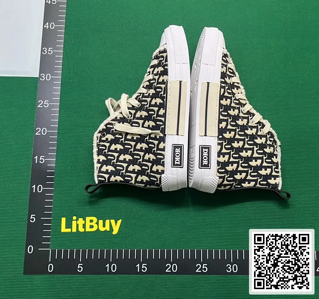  🔥1:1 batch D's B23 high-top canvas breathable mesh letters all-match lace-up casual sneakers-P4M – QC photos preview | CnFans  | 7529633020