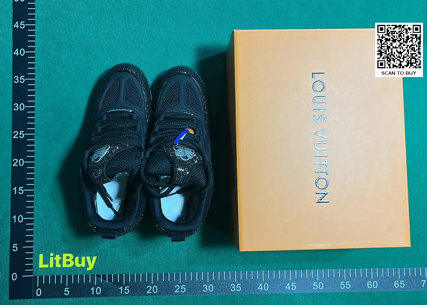Shoes of L'SS LV LOUIS VUITTON  in the Best OopBuy Spreadsheet QC photos