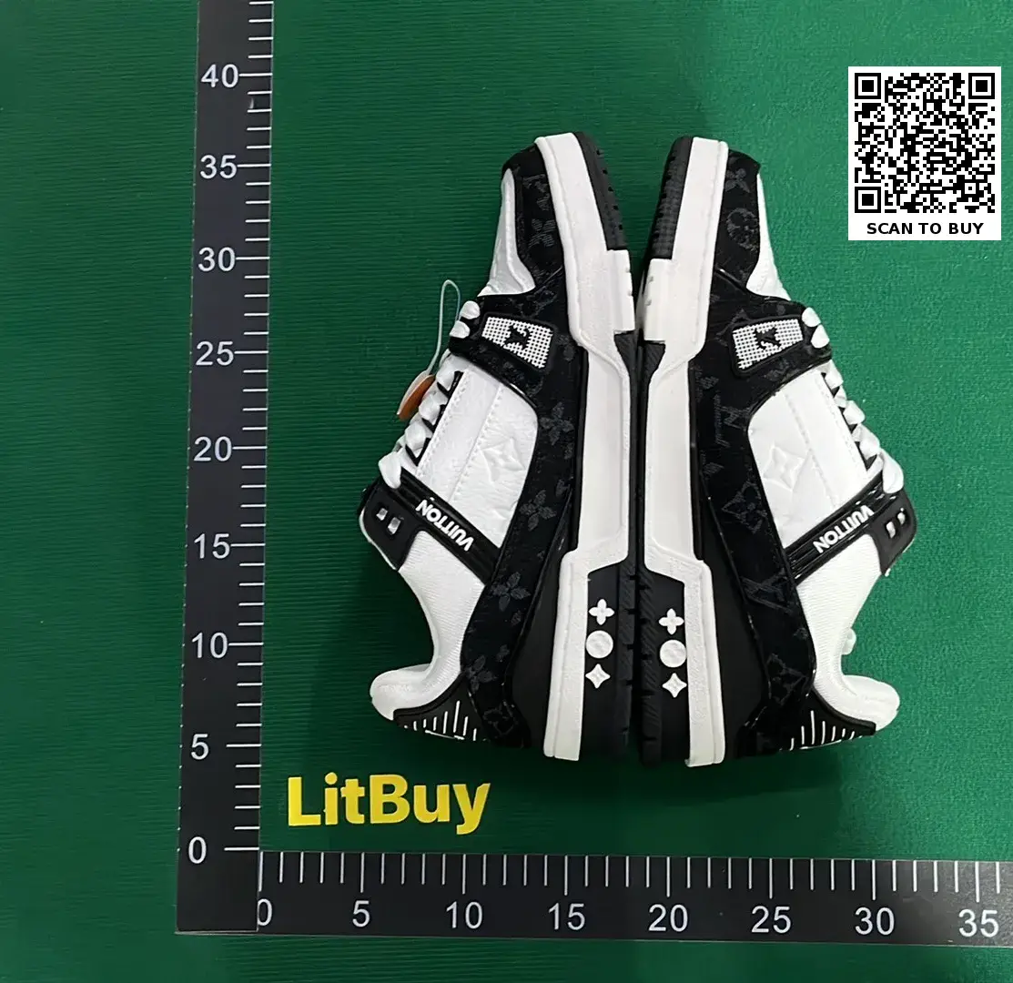 B3D 系带平底低帮板鞋-L  in the Best OopBuy Spreadsheet QC photos