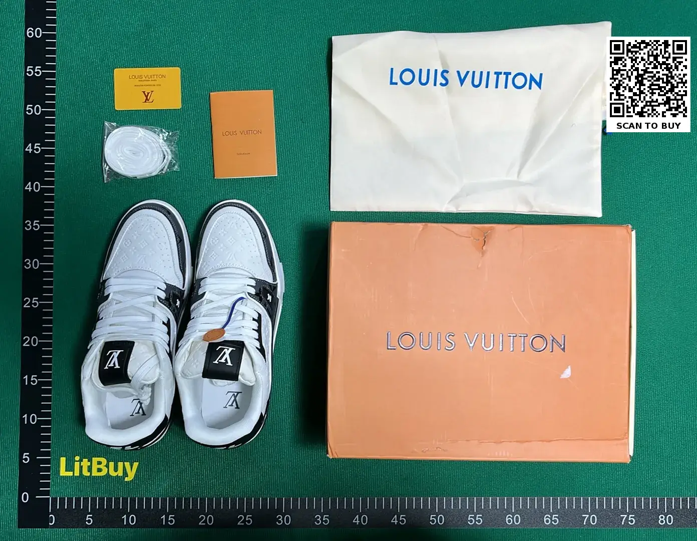 B3D 系带平底低帮板鞋-L  in the Best OopBuy Spreadsheet QC photos