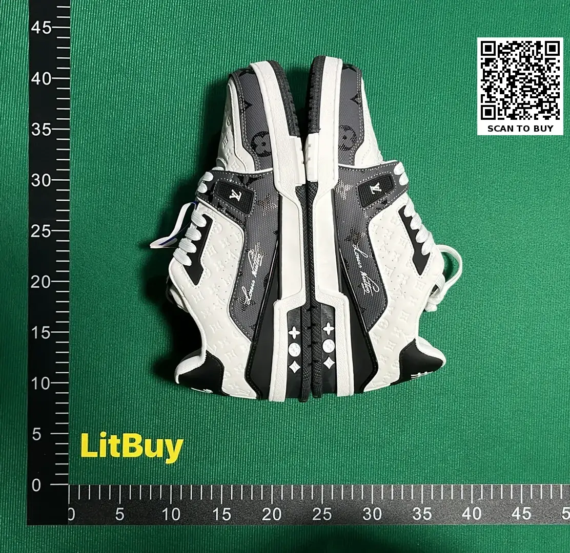 B3D 系带平底低帮板鞋-L  in the Best OopBuy Spreadsheet QC photos