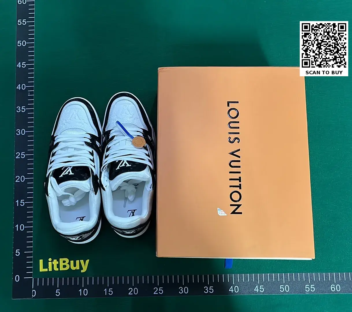 B3D 系带平底低帮板鞋-L  in the Best OopBuy Spreadsheet QC photos