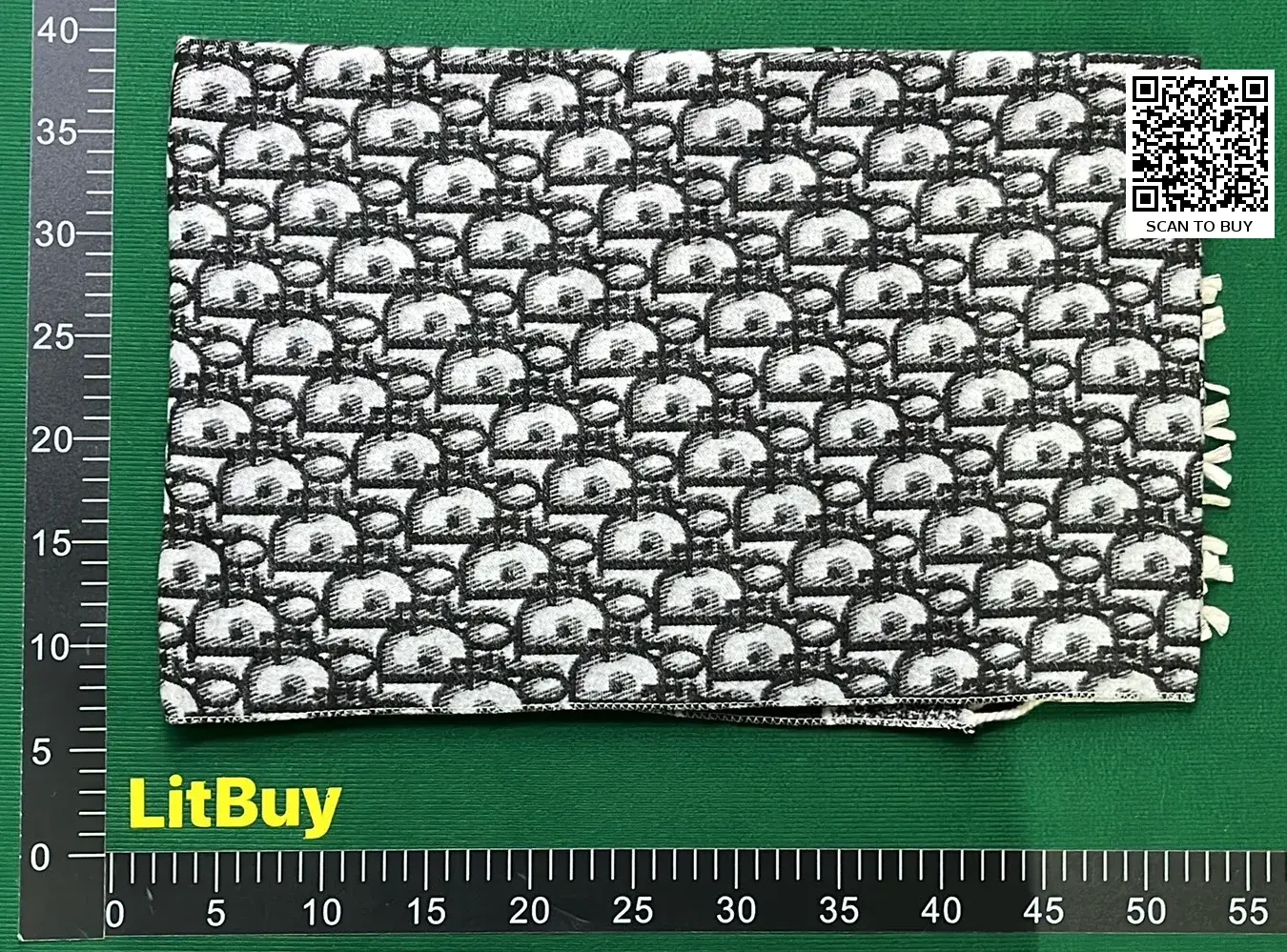 1:1 Batch DIOR neckerchief  in the Best OopBuy Spreadsheet QC photos