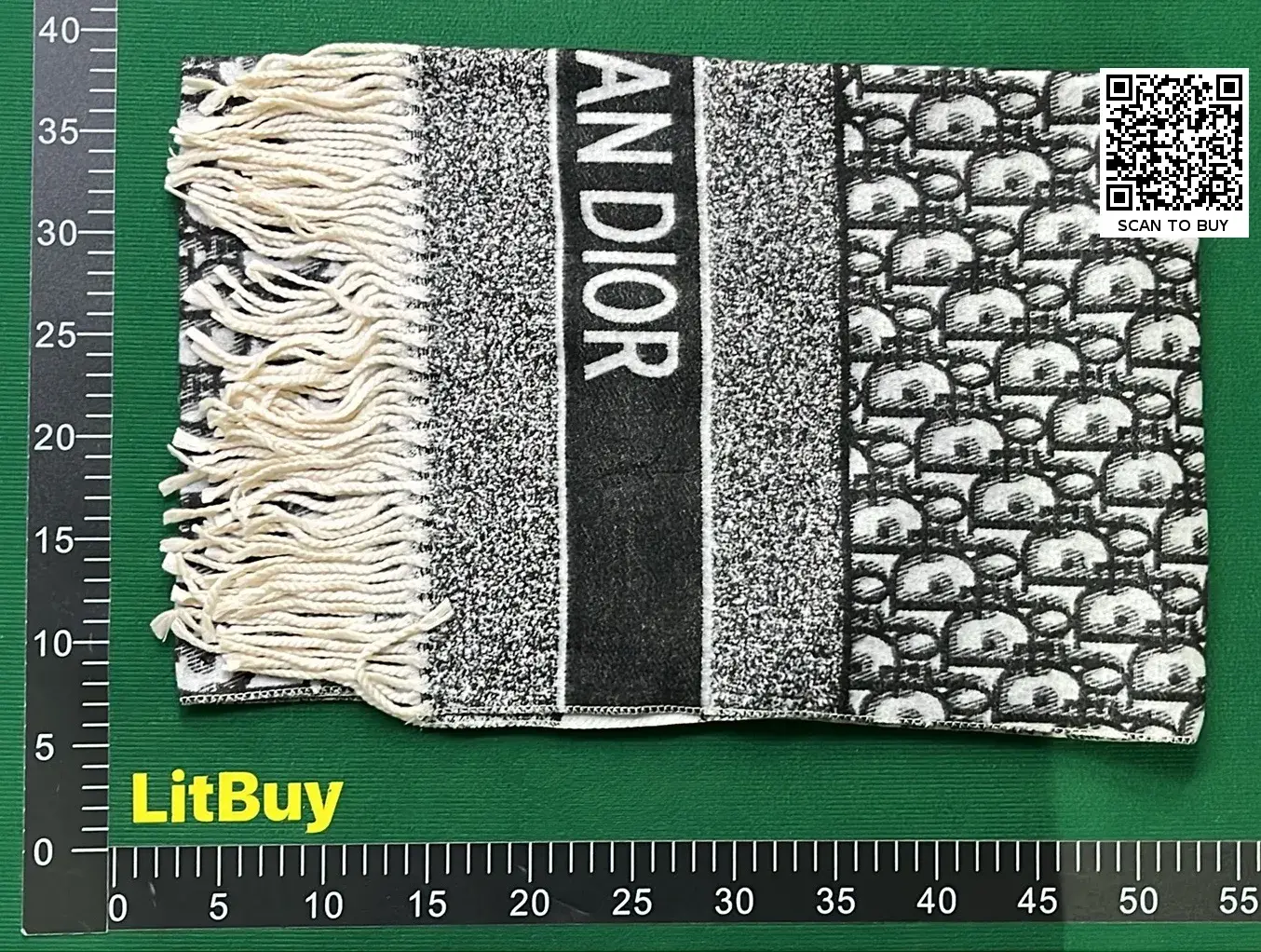 1:1 Batch DIOR neckerchief  in the Best OopBuy Spreadsheet QC photos