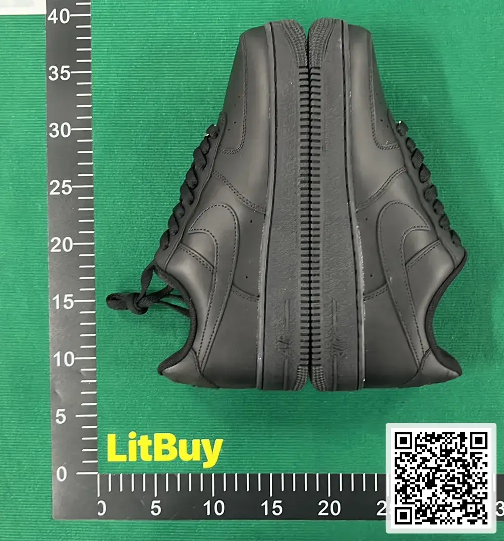  🔥1:1 batch Nike Air Force 1 Low Triple Black W – QC photos preview | CnFans  | 7480801477