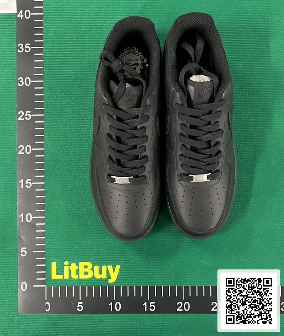  🔥1:1 batch Nike Air Force 1 Low Triple Black W – QC photos preview | CnFans  | 7480801477