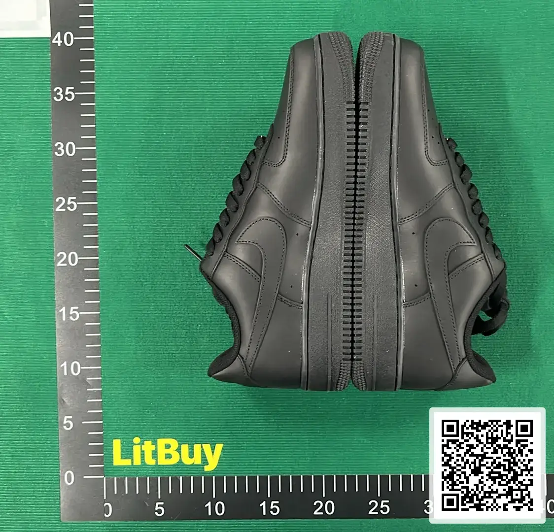  🔥1:1 batch Nike Air Force 1 Low Triple Black W – QC photos preview | CnFans  | 7480801477