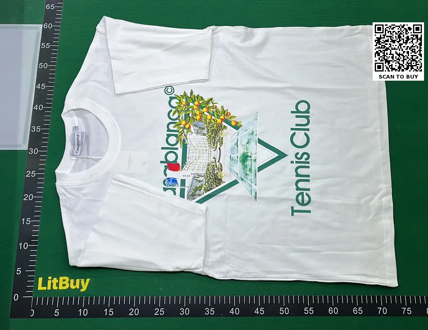 Casablanca T-shirt tee （40+）  in the Best OopBuy Spreadsheet QC photos