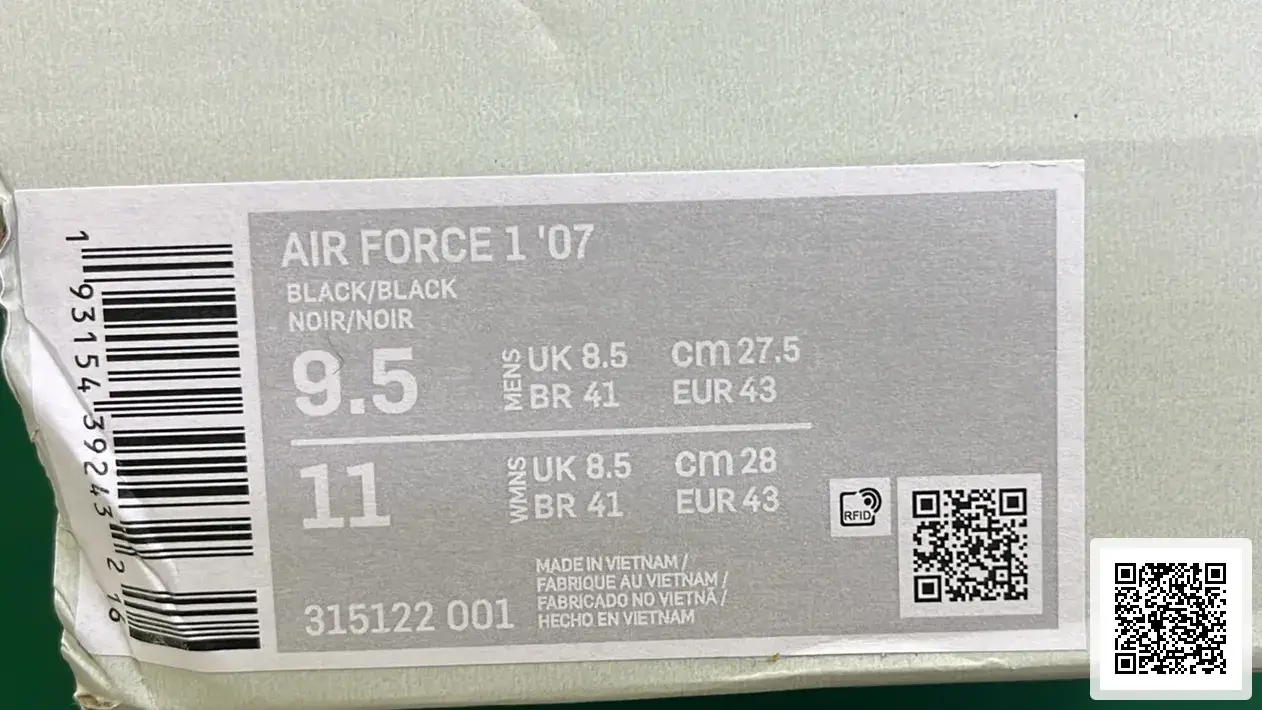 Nike Air Force 1 (20+)  in the Best OopBuy Spreadsheet QC photos