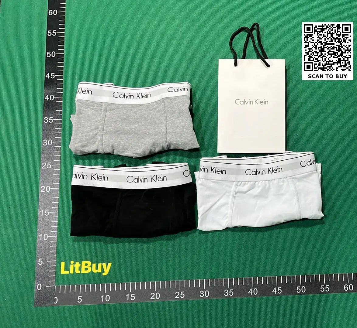 男士內裤纯棉平角裤内透气四角内裤  in the Best OopBuy Spreadsheet QC photos