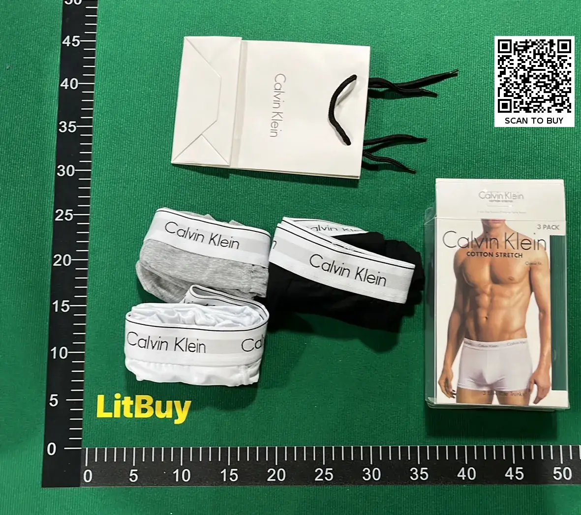男士內裤纯棉平角裤内透气四角内裤  in the Best OopBuy Spreadsheet QC photos