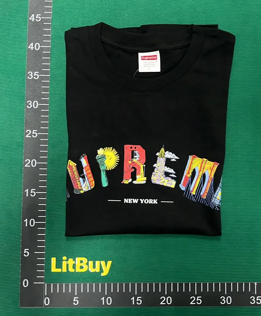 Supreme T-shirt tee （35+）  in the Best OopBuy Spreadsheet QC photos