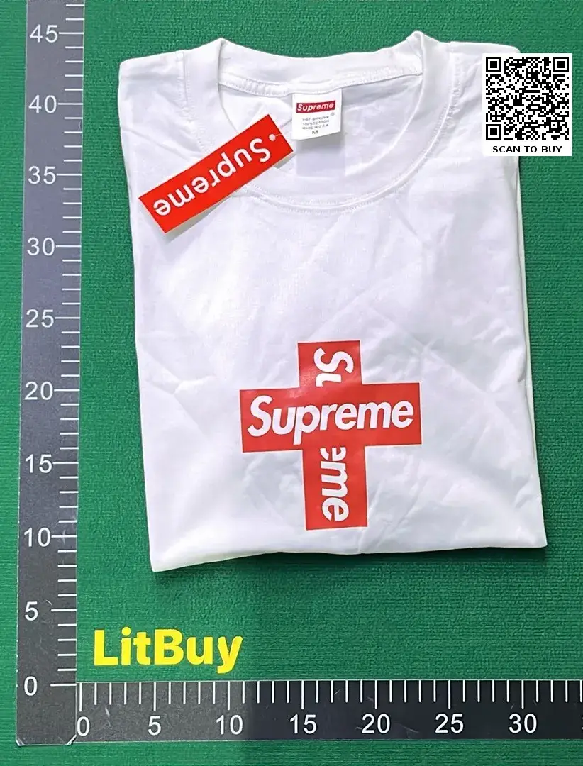Supreme T-shirt tee （35+）  in the Best OopBuy Spreadsheet QC photos