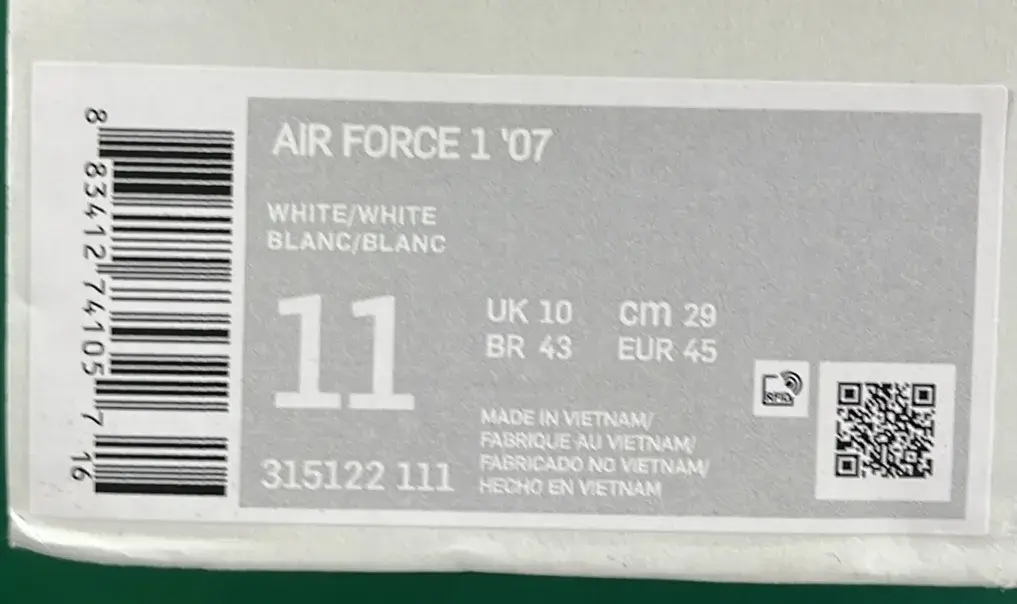 Nike Air Force 1 （20+）  in the Best OopBuy Spreadsheet QC photos