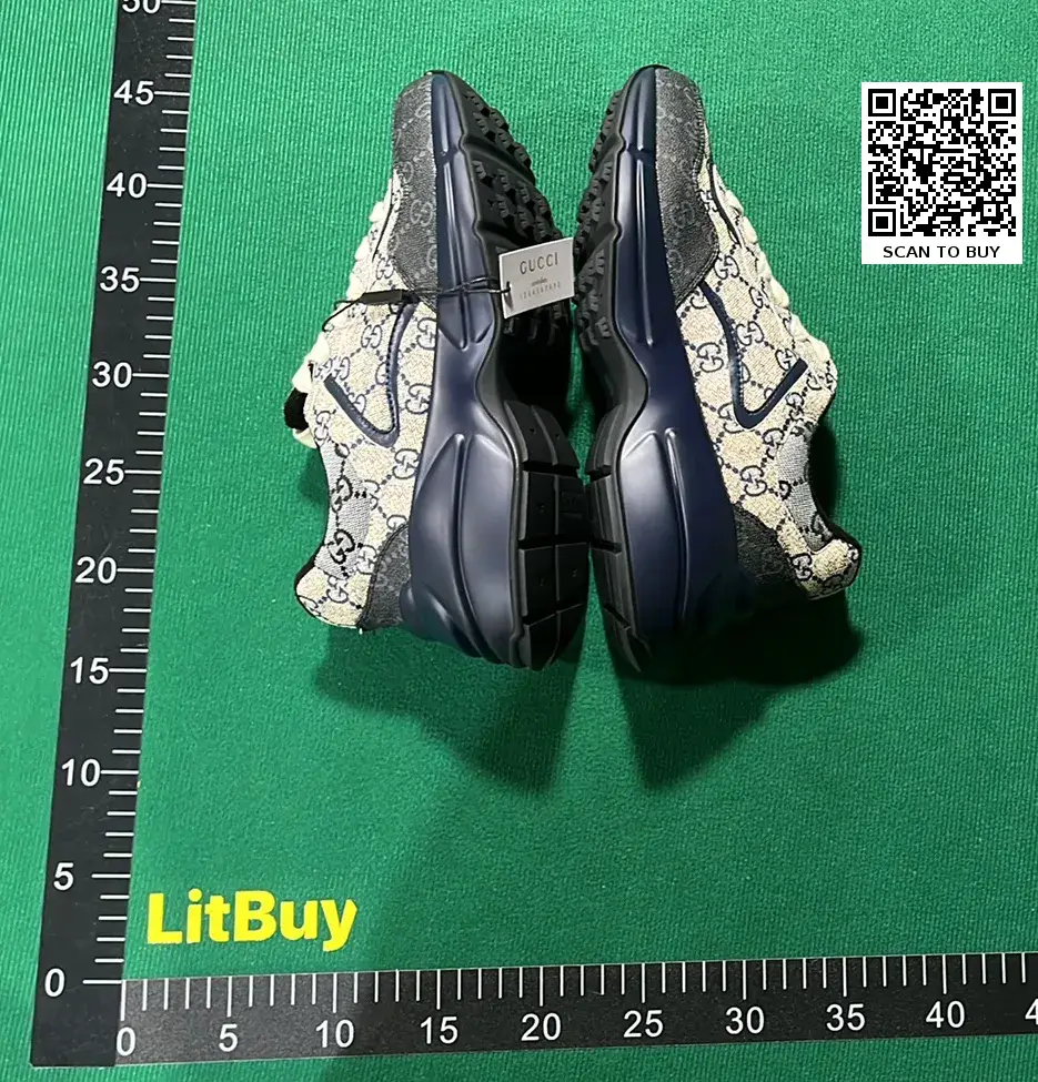  G's dad shoes color matching old flower casual shoes thick sole height increase versatile – QC photos preview | CnFans  | 7527562405