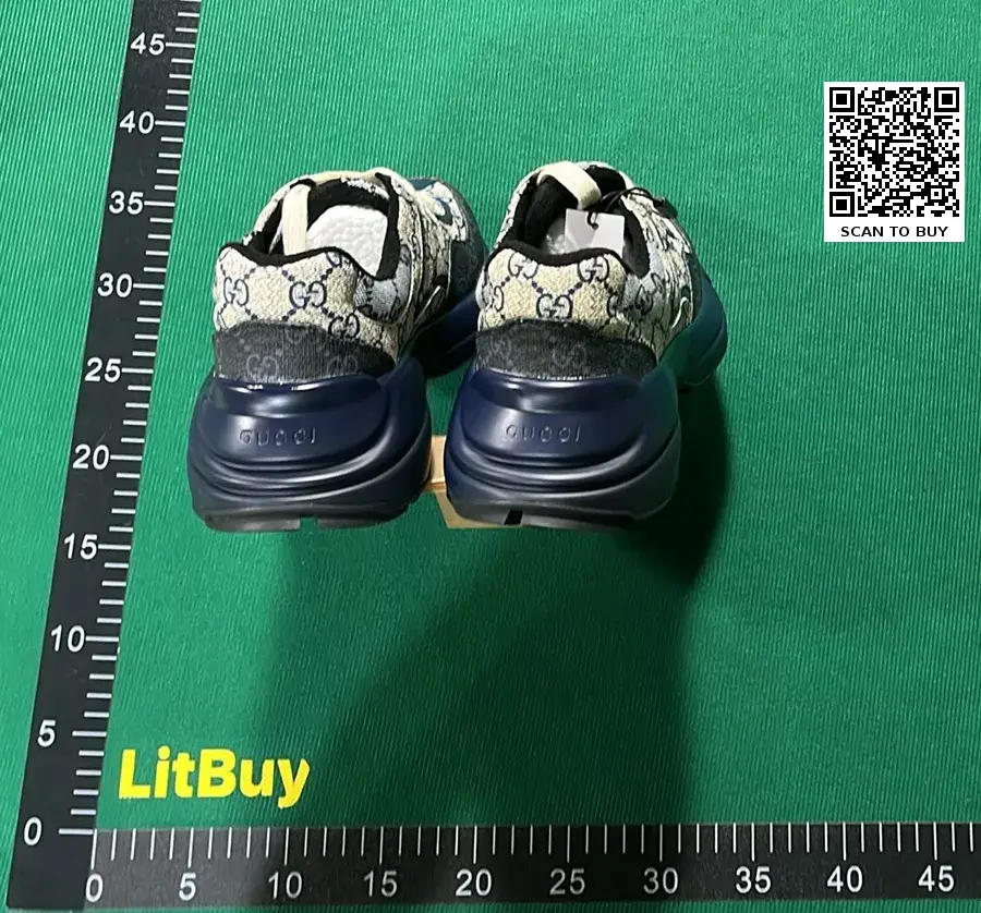  G's dad shoes color matching old flower casual shoes thick sole height increase versatile – QC photos preview | CnFans  | 7527562405