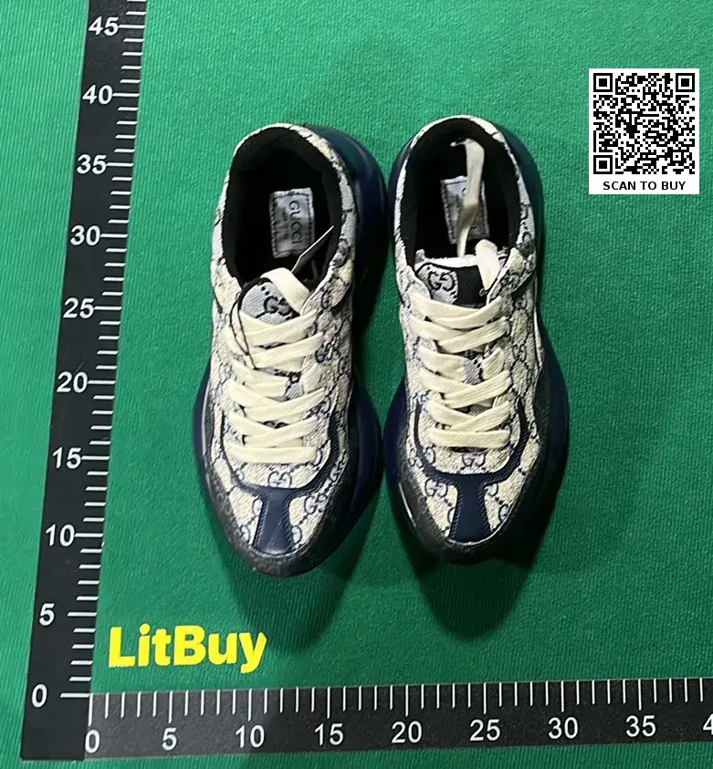  G's dad shoes color matching old flower casual shoes thick sole height increase versatile – QC photos preview | CnFans  | 7527562405