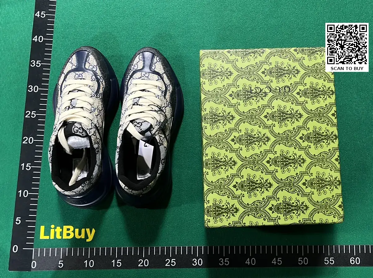  G's dad shoes color matching old flower casual shoes thick sole height increase versatile – QC photos preview | CnFans  | 7527562405