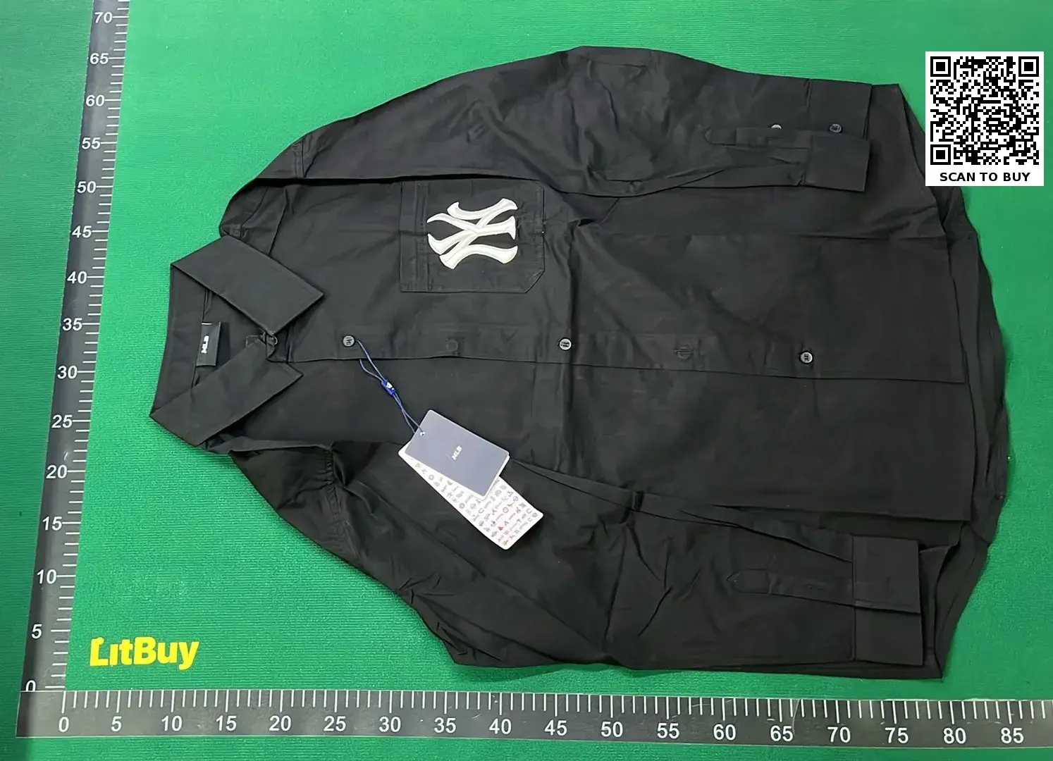 1:1 Batch Large letter logo. 25 new button-down shirts with chest embroidery  in the Best OopBuy Spreadsheet QC photos