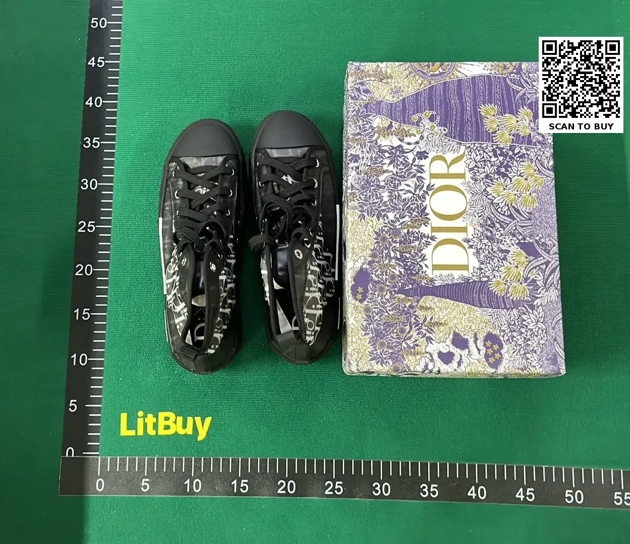  🔥1:1 batch Dhome high top shoes breathable canvas shoes white shoes，flat bottom printed letter sports shoes-P4M – QC photos preview | CnFans  | 7528802776