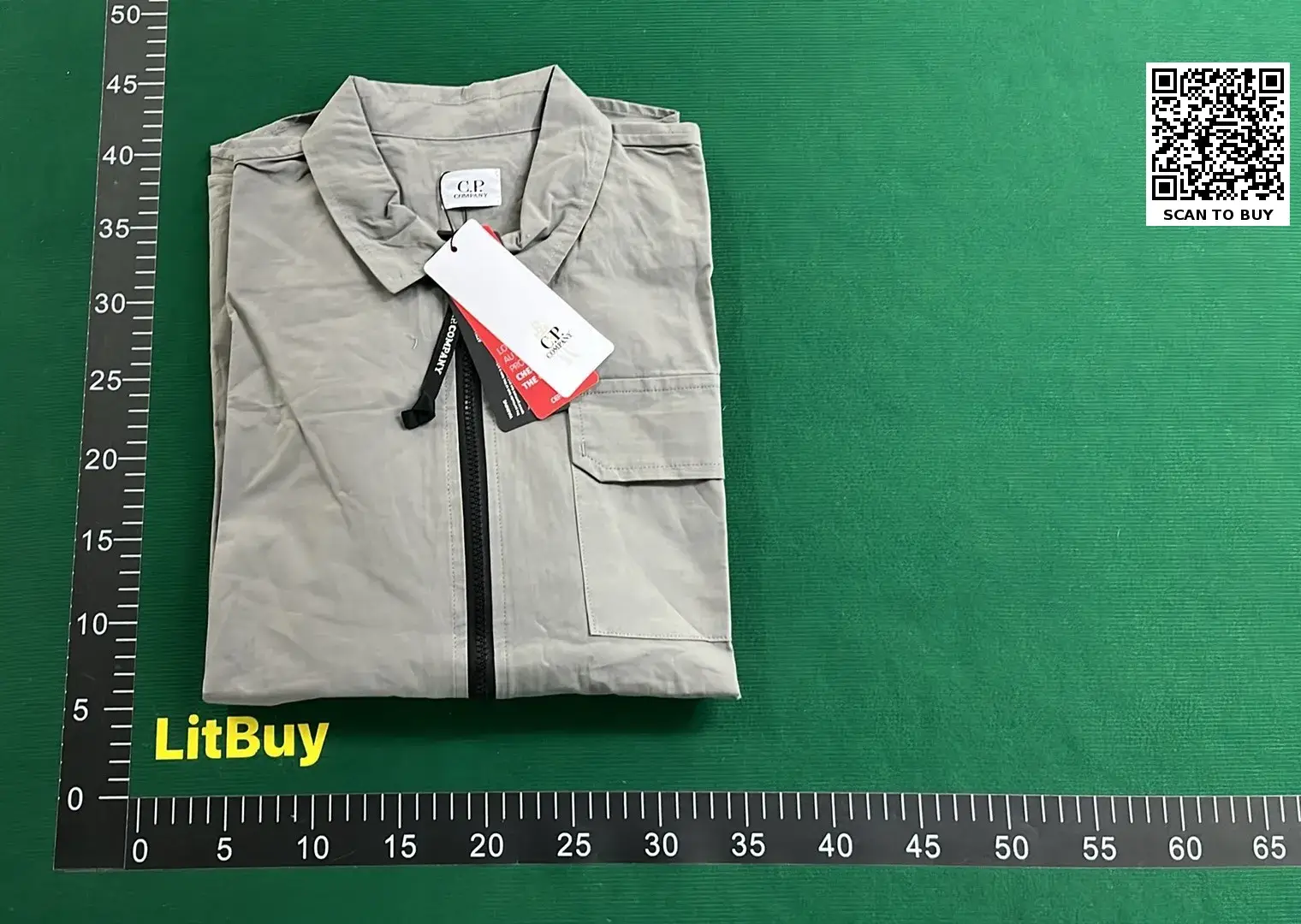 1:1 Batch C.P Hooded Sweatshirt Zip-Up Jacket  in the Best OopBuy Spreadsheet QC photos