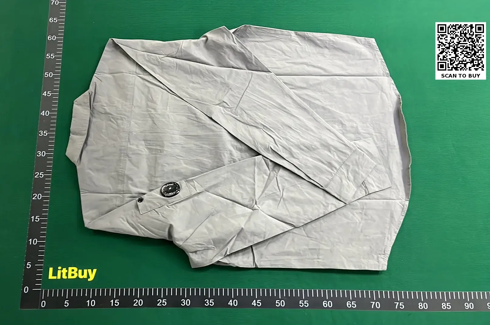 1:1 Batch C.P Hooded Sweatshirt Zip-Up Jacket  in the Best OopBuy Spreadsheet QC photos