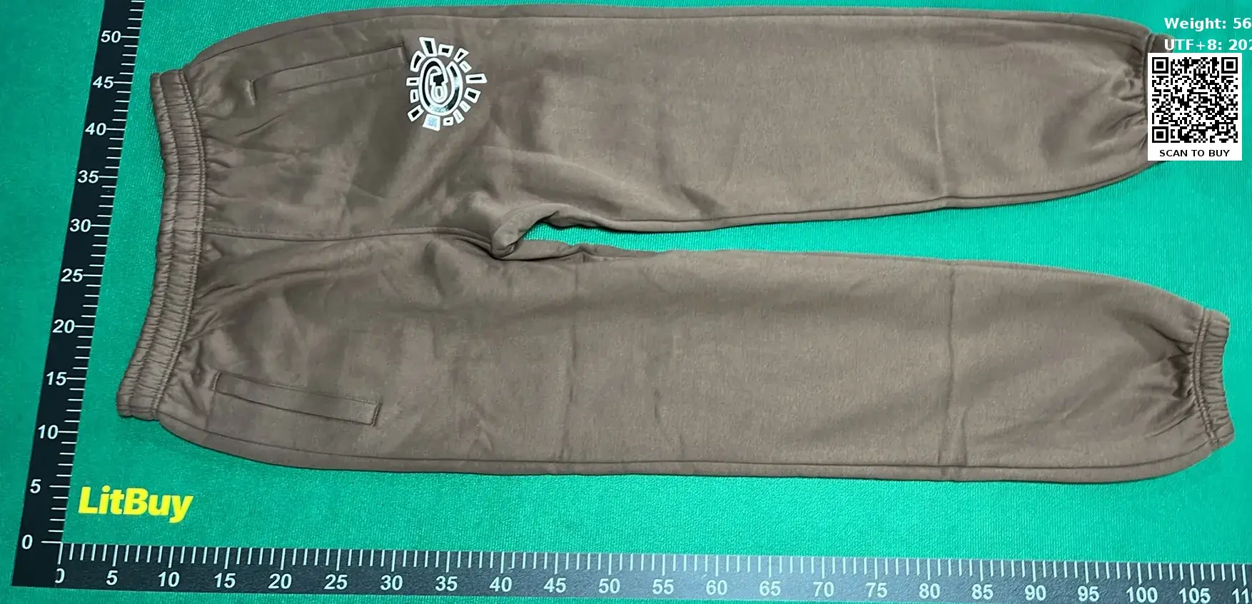 英潮小众太阳卷卫裤0801  in the Best OopBuy Spreadsheet QC photos