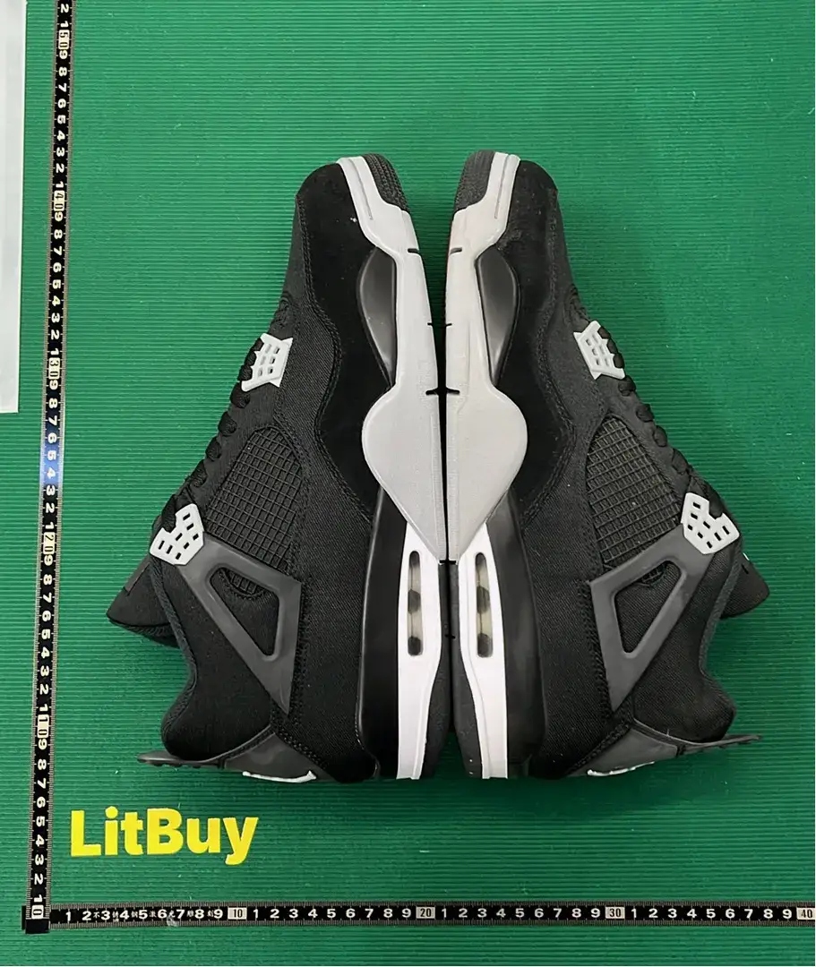🔥1:1 batch Jordan Air Jordan 4 Retro"Bred Reimagined"  in the Best OopBuy Spreadsheet QC photos
