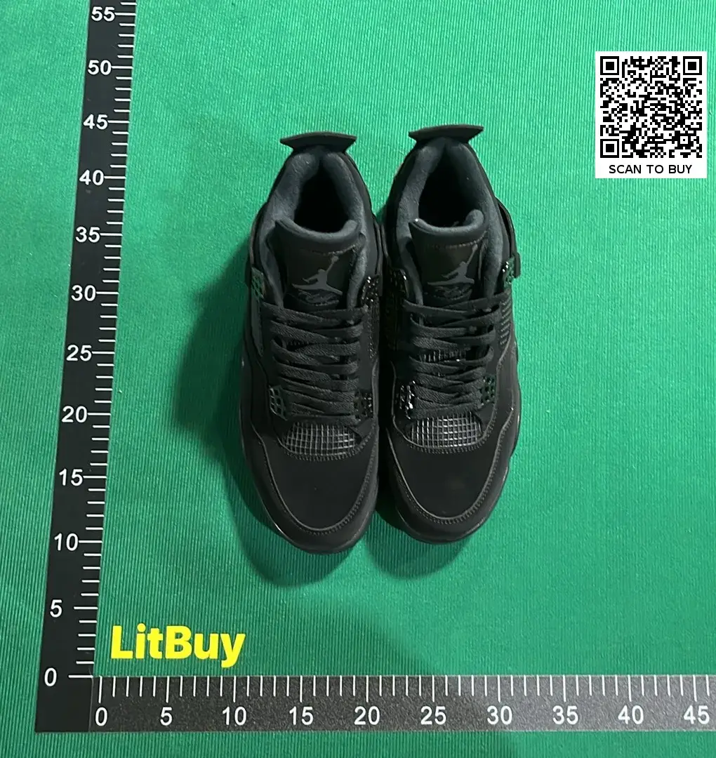  🔥1:1 batch Air Jordan 4 black cat brick by brick retro 4C shoes((34 Color) – QC photos preview | CnFans  | 7583199302