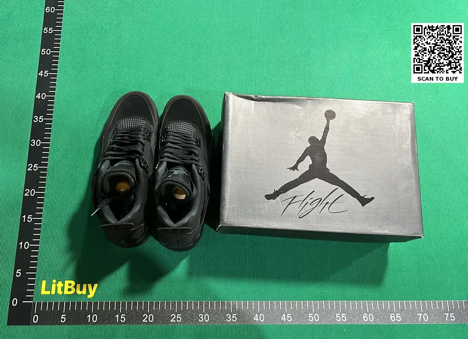  🔥1:1 batch Air Jordan 4 black cat brick by brick retro 4C shoes((34 Color) – QC photos preview | CnFans  | 7583199302