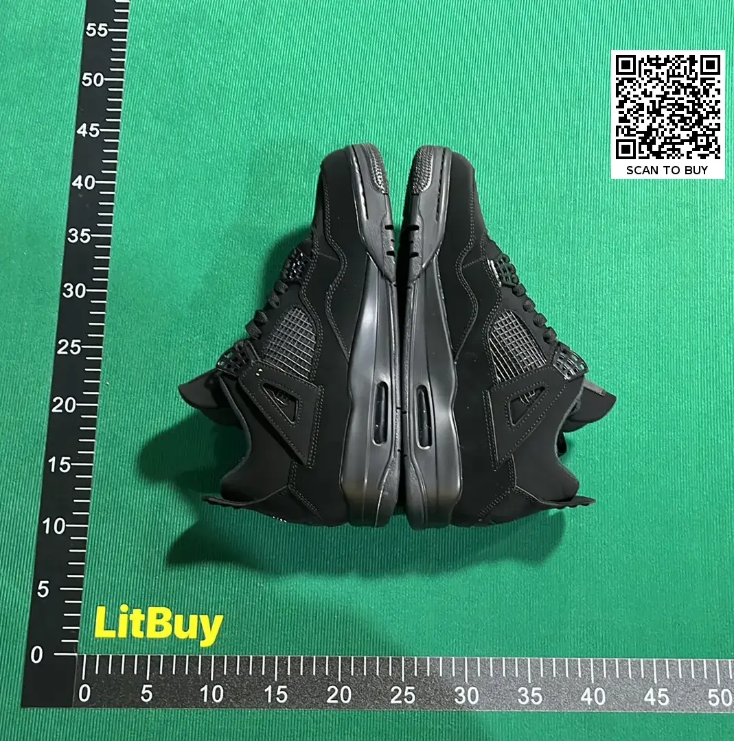  🔥1:1 batch Air Jordan 4 black cat brick by brick retro 4C shoes((34 Color) – QC photos preview | CnFans  | 7583199302