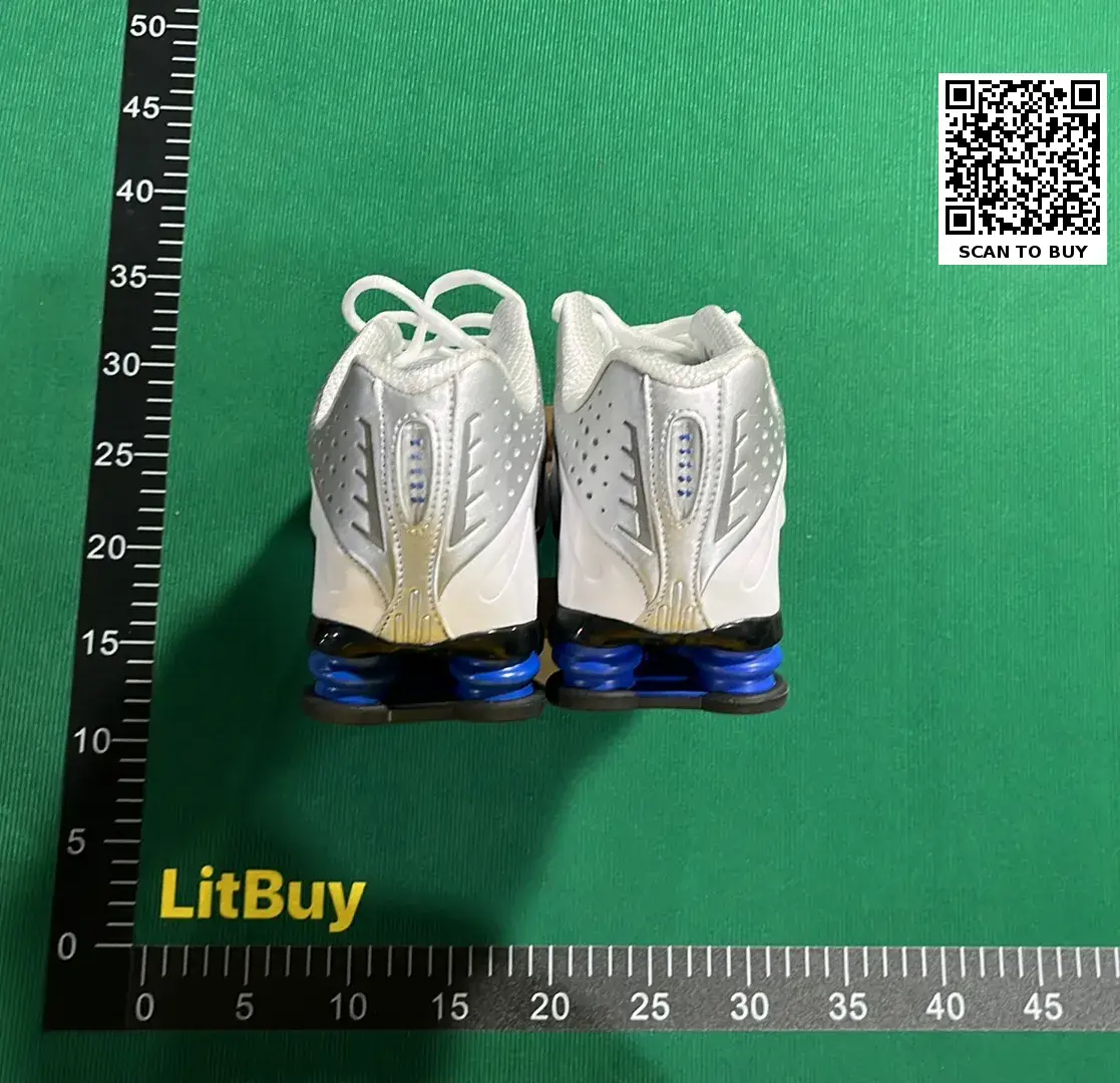 🔥1:1 batch Nike Shox R4&ldquo;White/Volt&rdquo;  in the Best OopBuy Spreadsheet QC photos