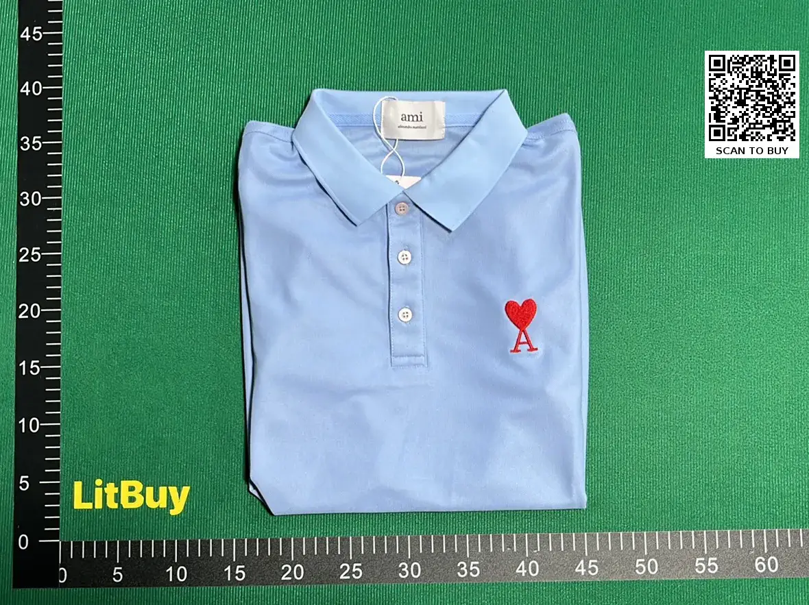 Ami Polo T-shirt tee （20+）  in the Best OopBuy Spreadsheet QC photos