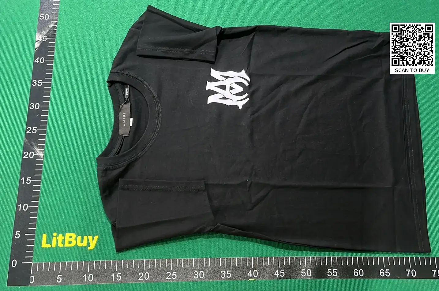 Amiri T-shirt tee （25+）  in the Best OopBuy Spreadsheet QC photos