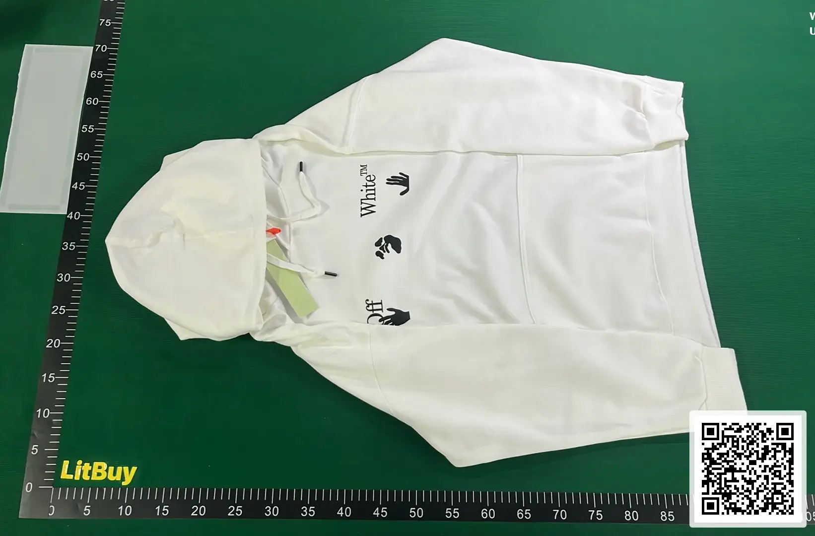 Off-White Hoodie （5+）  in the Best OopBuy Spreadsheet QC photos